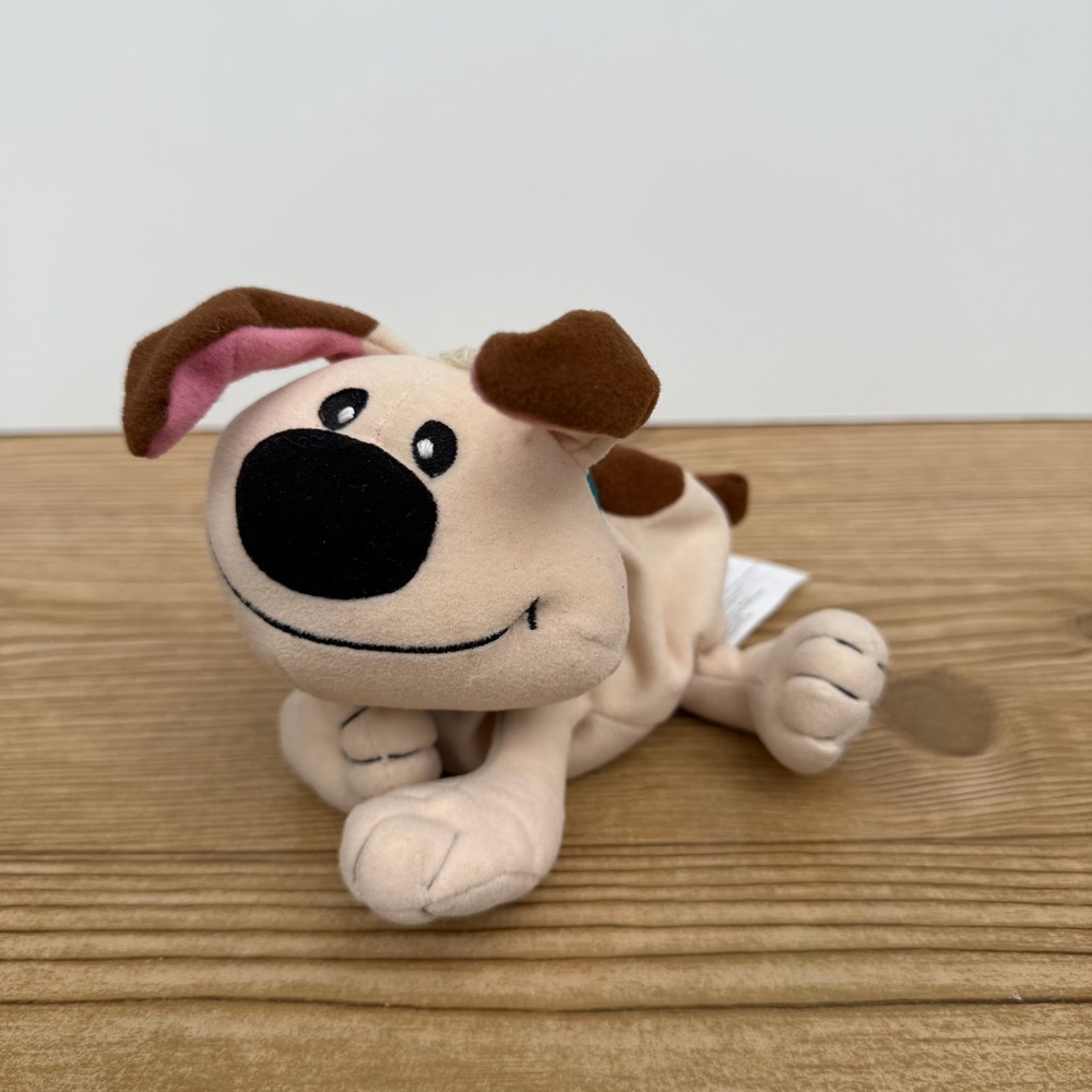 Disney Store Beanbag Plush Mulan Little Brother Dog